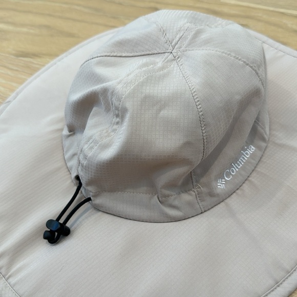 Columbia Womens Wide Brim Sun Shade Hat Outdoors Hiking Summer Walking UPF Fish - Picture 5 of 5